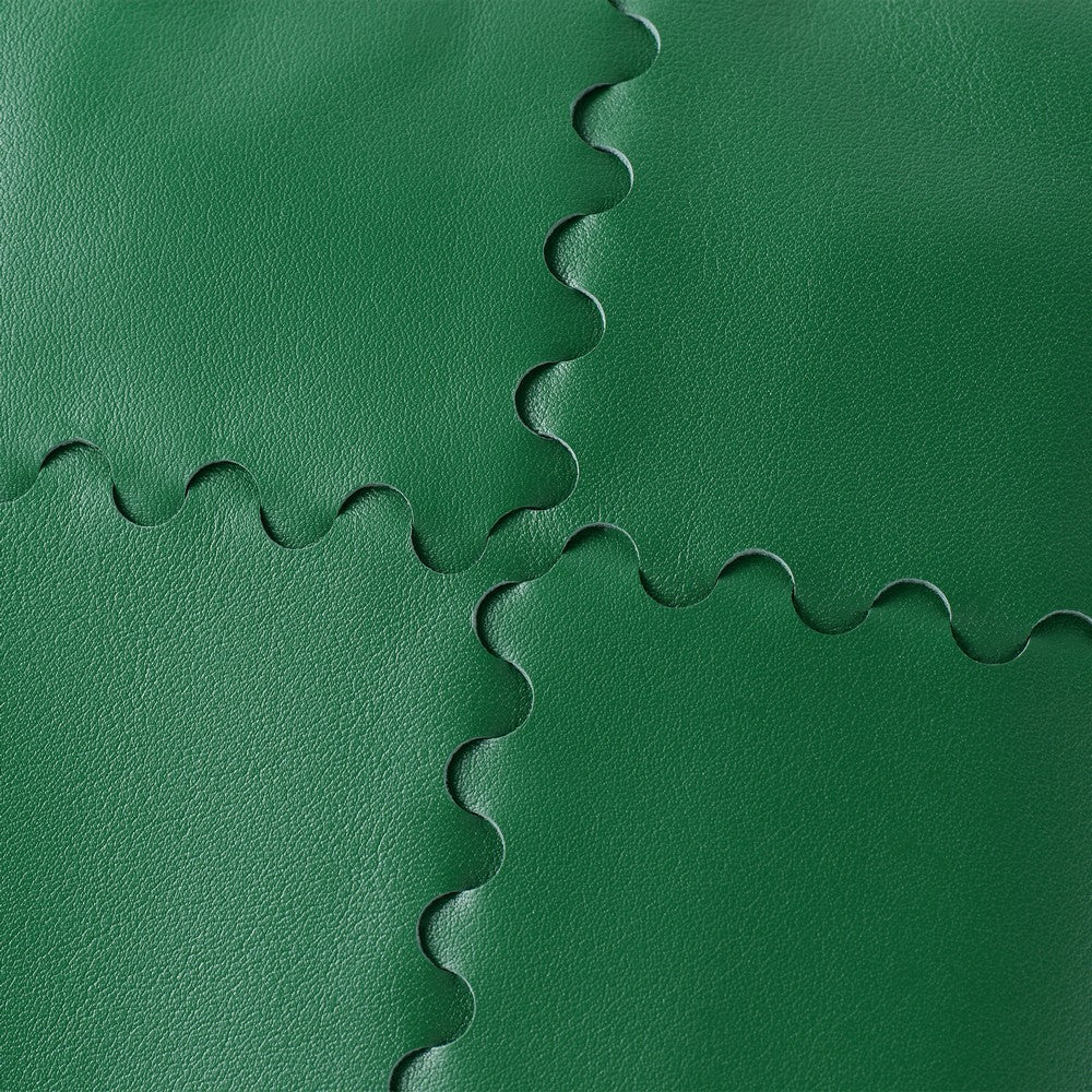 Mosaic Messenger Bag - Emerald Green