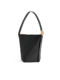 Mosaic Slouch Tote - Black