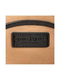 Mosaic Baguette Shoulder Bag - Black