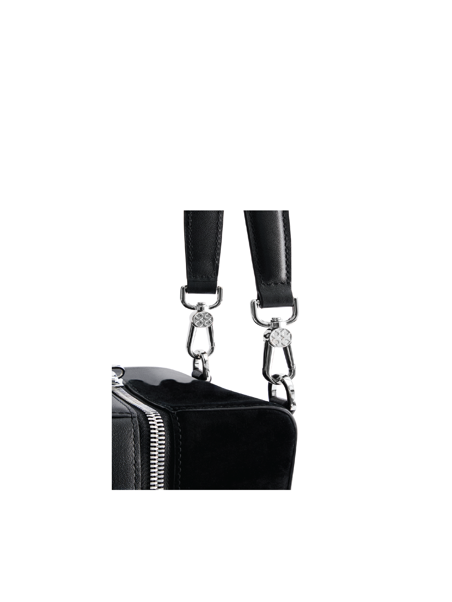 Mosaic Cube Mini Bag - Black