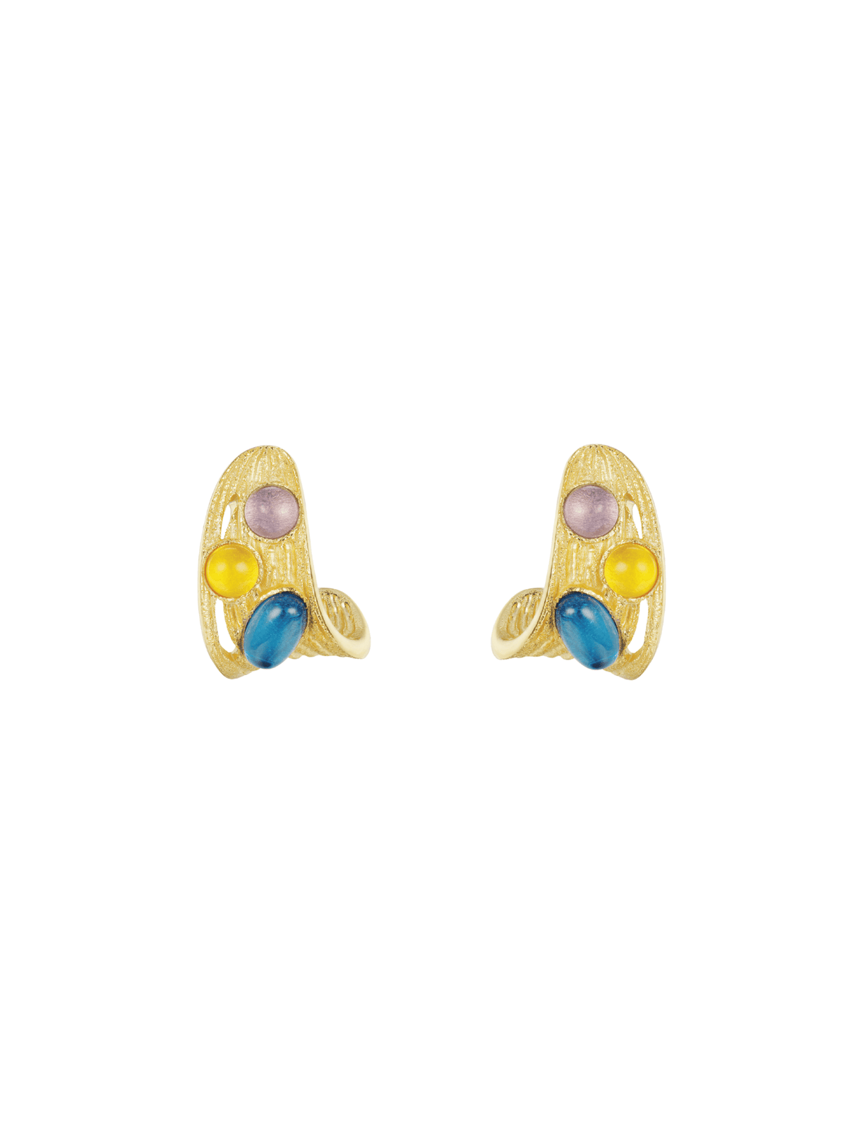 Antila Earrings - Wave (Pair) - Set | Orange Cube