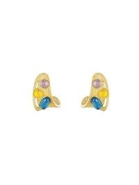 Antila Earrings - Wave (Pair) - Set | Orange Cube