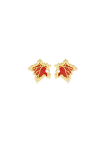 Autumn Leaf Earrings (Pair) - Earrings | Orange Cube