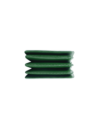 Chain Shoulder Bag - Green - Green Leather Shoulder Bag | Orange Cube