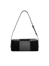 Checkbox Shoulder Bag - Black