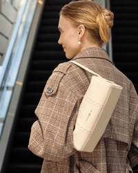 Checkbox Shoulder Bag - Pearl - Bag | Orange Cube