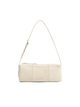 Checkbox Shoulder Bag - Pearl