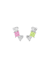 Crystal Candy Earrings (White) (Pair) - Earrings | Orange Cube