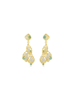 Crystal Wing Earrings - Earrings | Orange Cube