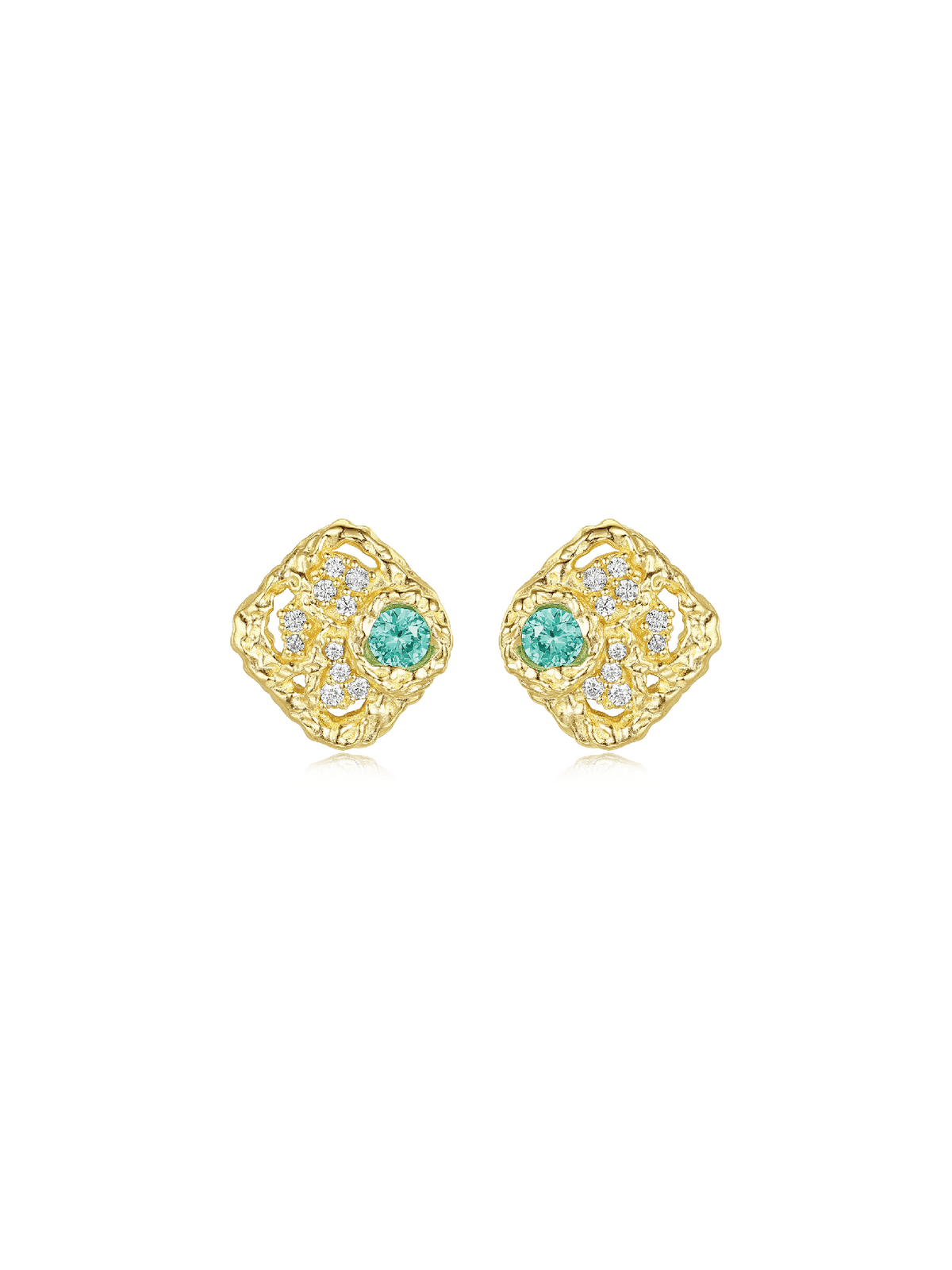 Crystal Wing Earrings