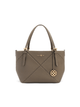Dusk Mosaic Tote Bag - Dark Brown