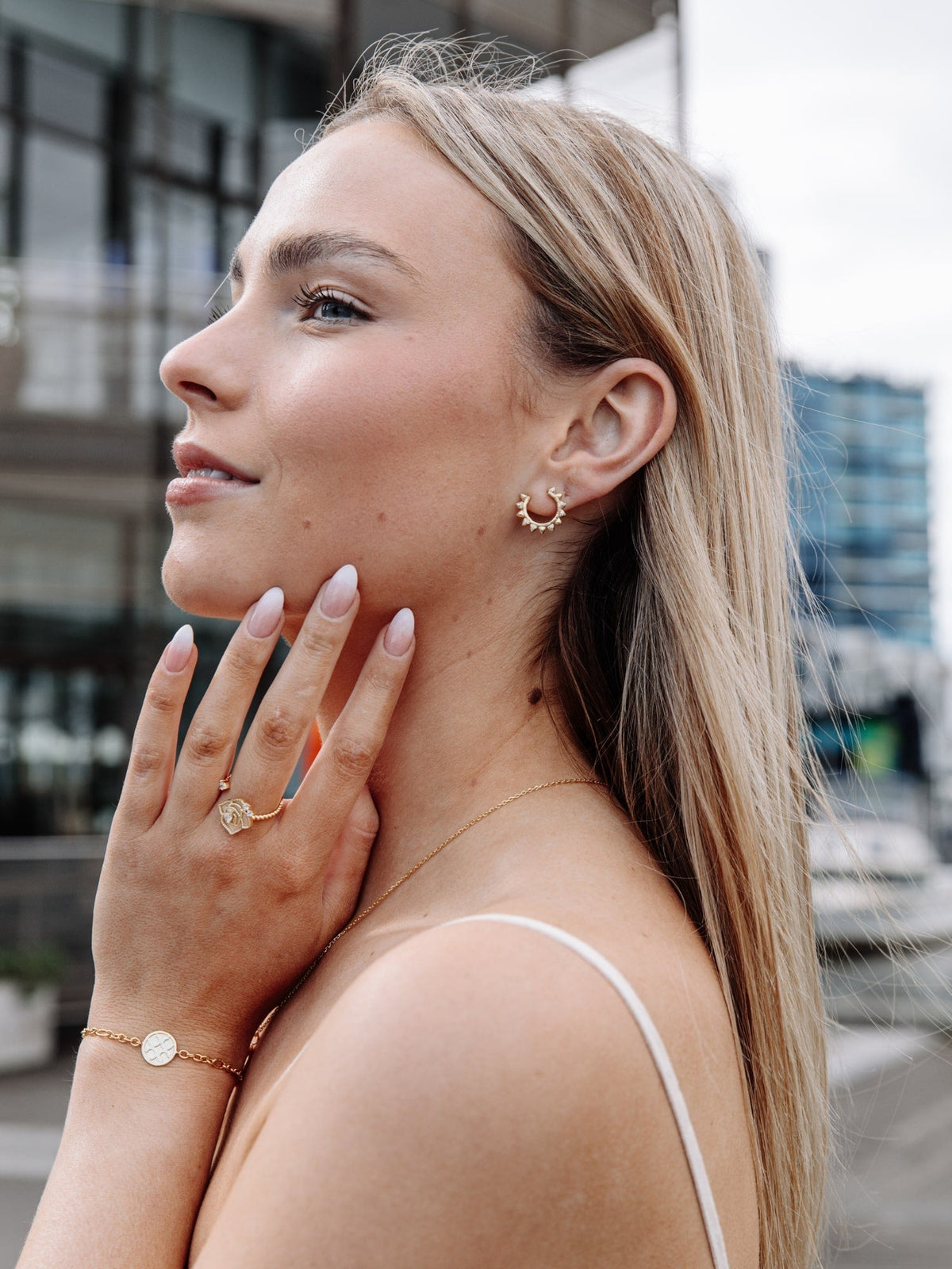 Everlasting Rose Ring - Ring | Orange Cube