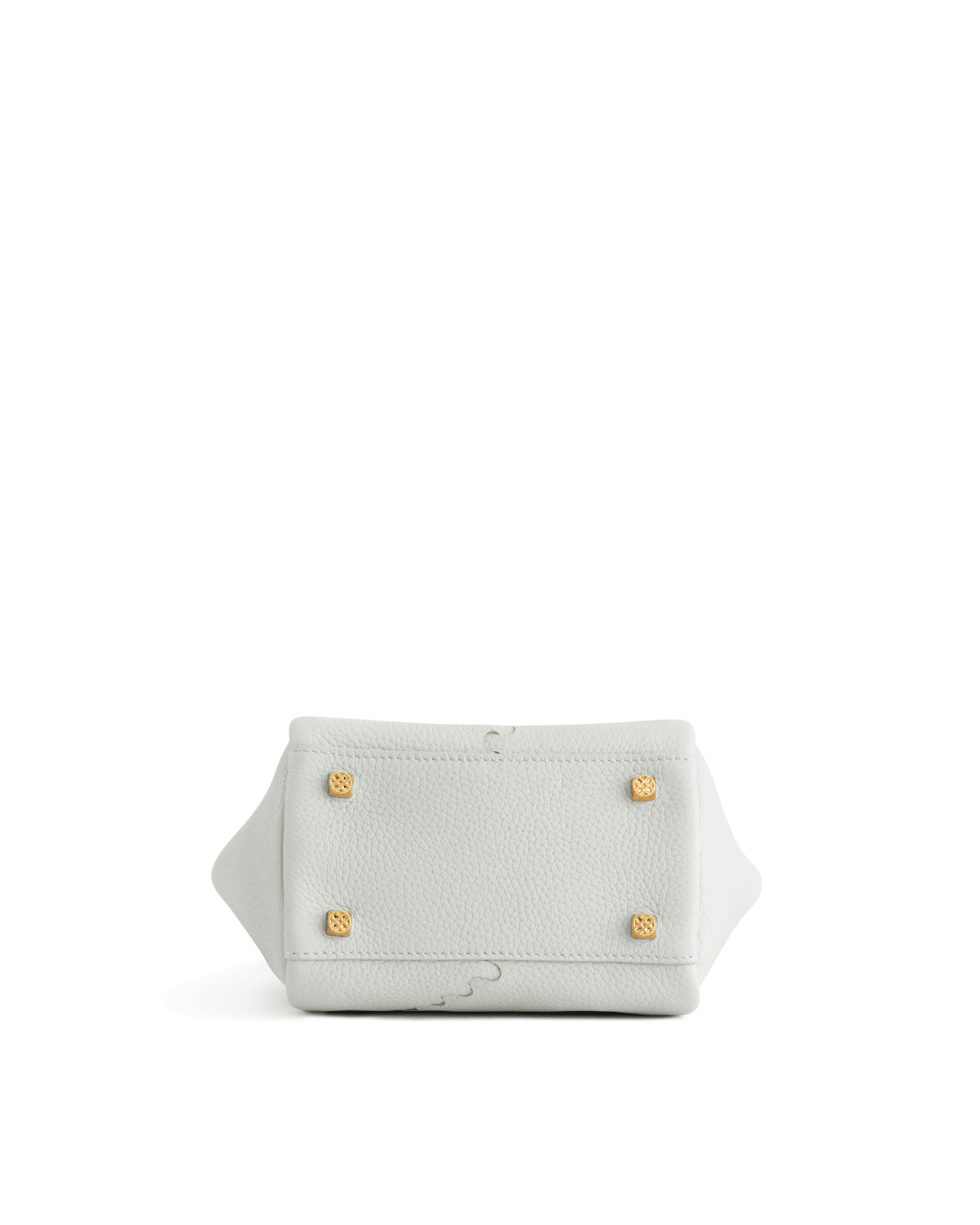 Everyday Urban Tote - Lunar Grey - White Leather Hand Bag | Orange Cube