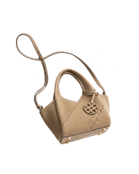 Everyday Urban Tote - Sand Beige - Beige Leather Hand Bag | Orange Cube