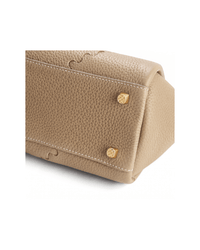 Everyday Urban Tote - Sand Beige - Beige Leather Hand Bag | Orange Cube