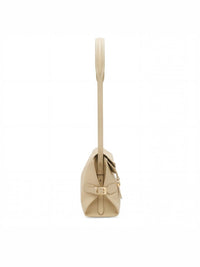 Fantina Folded Hobo Bag - Almond Beige - Bag | Orange Cube