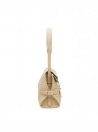 Fantina Folded Hobo Bag - Almond Beige - Bag | Orange Cube