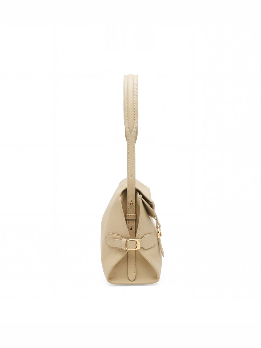 Fantina Folded Hobo Bag - Almond Beige - Bag | Orange Cube