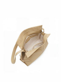 Fantina Folded Hobo Bag - Almond Beige - Bag | Orange Cube