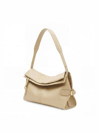 Fantina Folded Hobo Bag - Almond Beige - Bag | Orange Cube