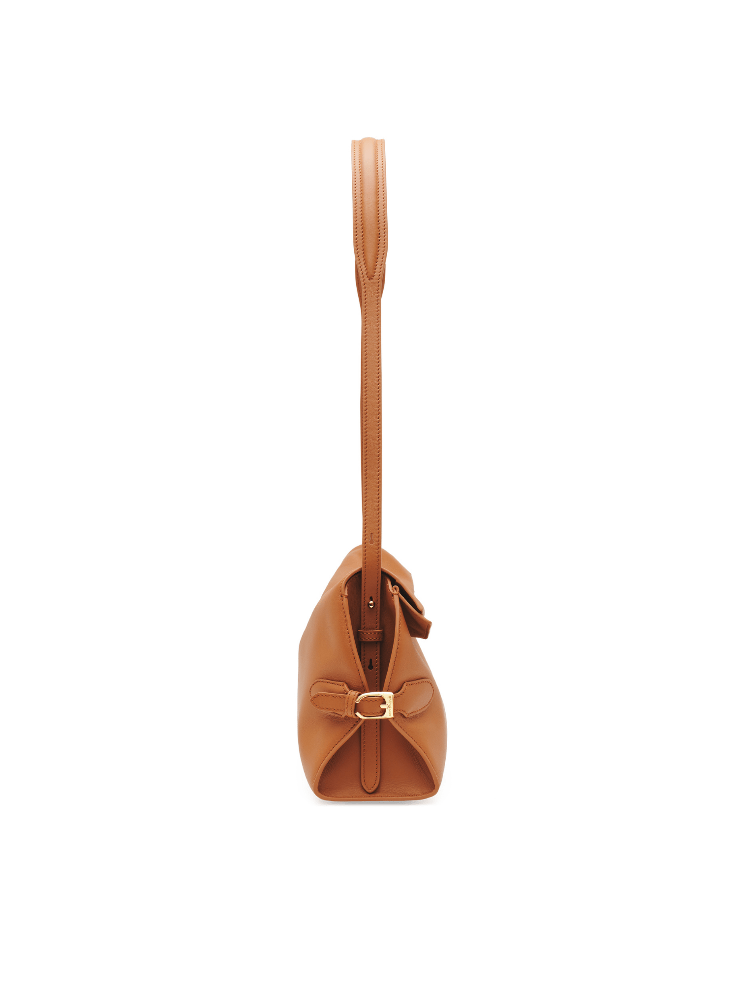 Fantina Folded Hobo Bag - Brown - Bag | Orange Cube
