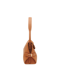 Fantina Folded Hobo Bag - Brown - Bag | Orange Cube