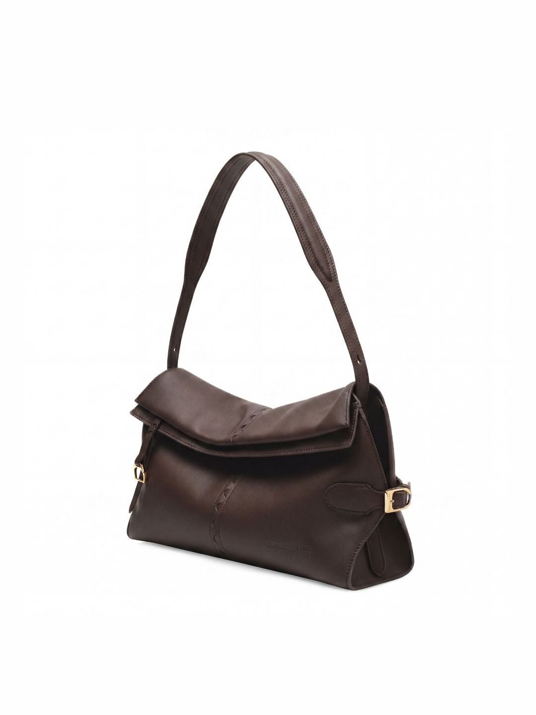 Fantina Folded Hobo Bag - Coffee Bean - Bag | Orange Cube