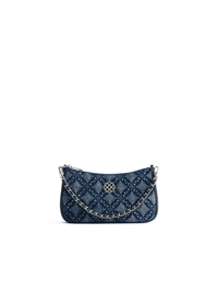 Fantina Quilted Shoulder Chain Strap Bag - Denim Blue - Bag | Orange Cube