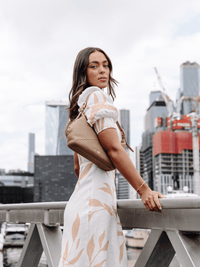 Fortune Cookie Shoulder Bag - Brown - Bag | Orange Cube