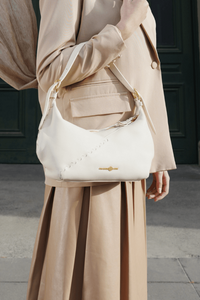 Fortune Cookie Shoulder Bag - White