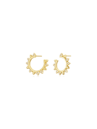 Golden Ray Earrings (Pair) - Earrings | Orange Cube