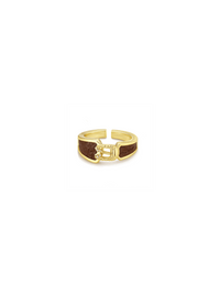 Guardian Horseshoe Ring - Ring | Orange Cube