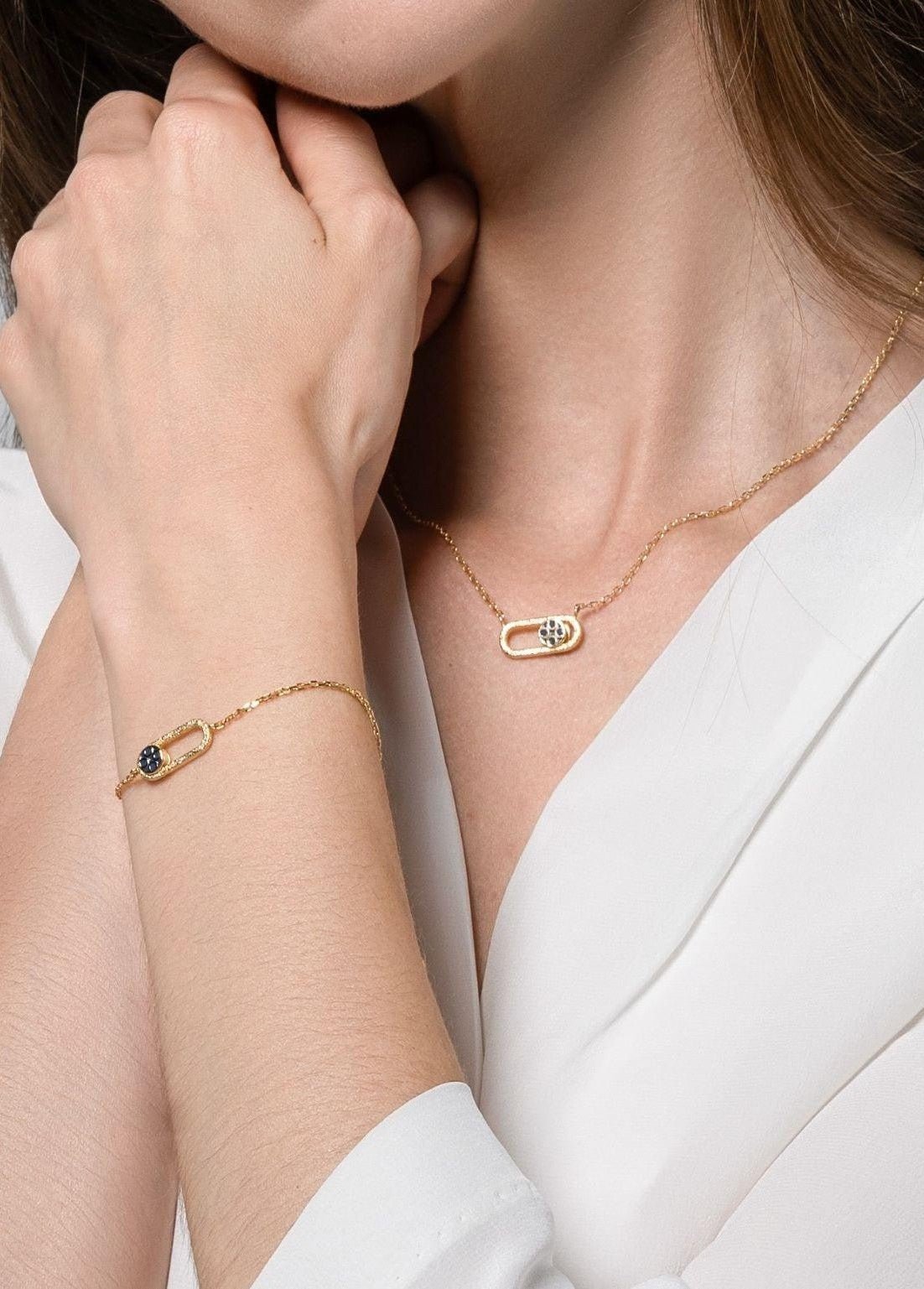 Happiness Lock Bracelet - Bracelet | Orange Cube
