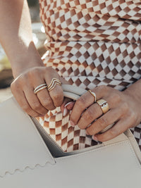 Happiness Wrap Ring - Ring | Orange Cube