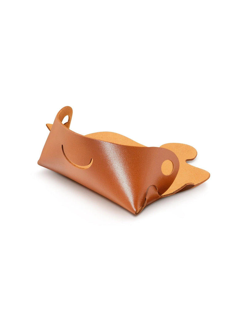 Leather Sunglasses Case - Accessory | Orange Cube