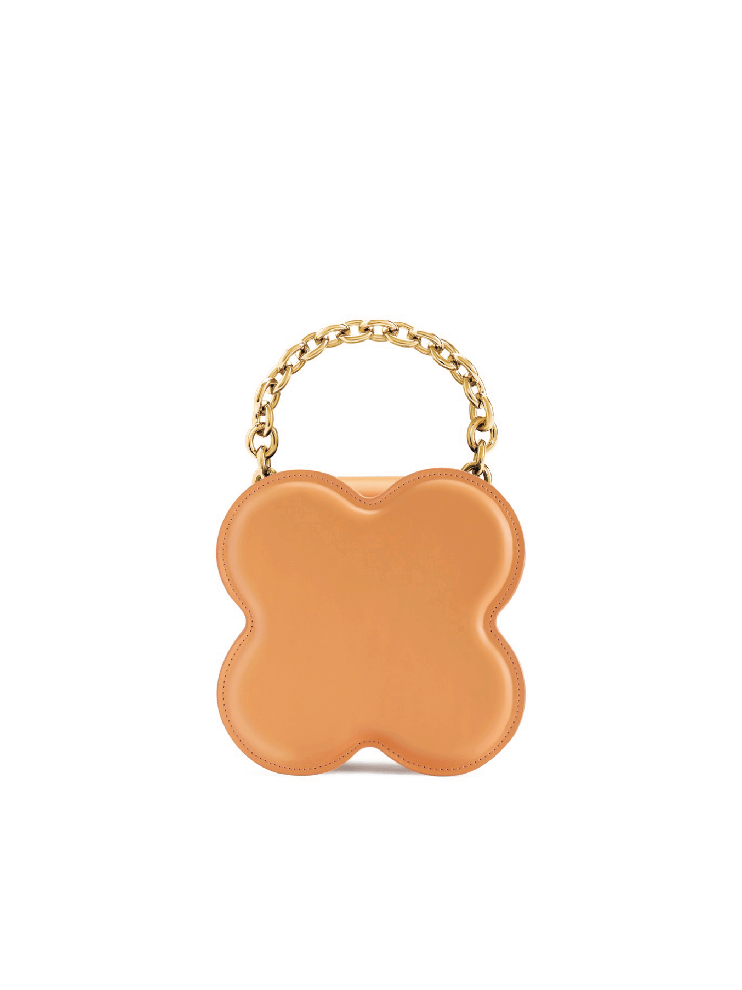 Large Lucky Clover Handbag - Orange