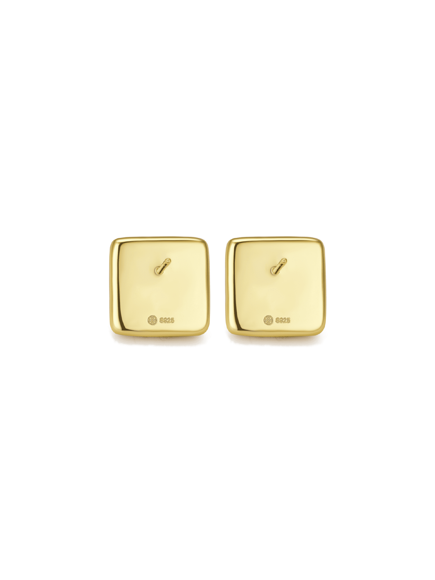 Lucky Moment Studs - Earrings | Orange Cube
