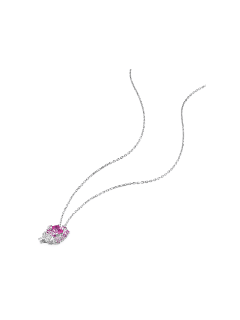 Lucky Sorbet Necklace (White) - Necklace | Orange Cube