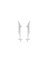 Lucky Star Earrings (White) (Pair) - Set | Orange Cube