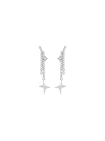 Lucky Star Earrings (White) (Pair) - Set | Orange Cube