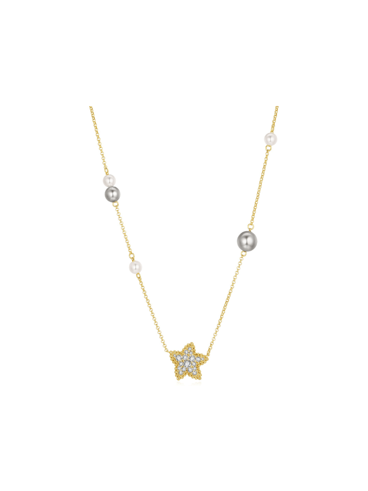 Lucky Starfish Necklace - Necklace | Orange Cube