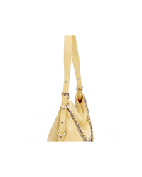 Metropolitan Chain Hobo - Cream Yellow - Spring Bag | Orange Cube