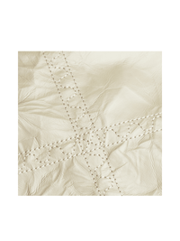 Metropolitan Chain Hobo - Pearl - White Leather Hobo Bag | Orange Cube
