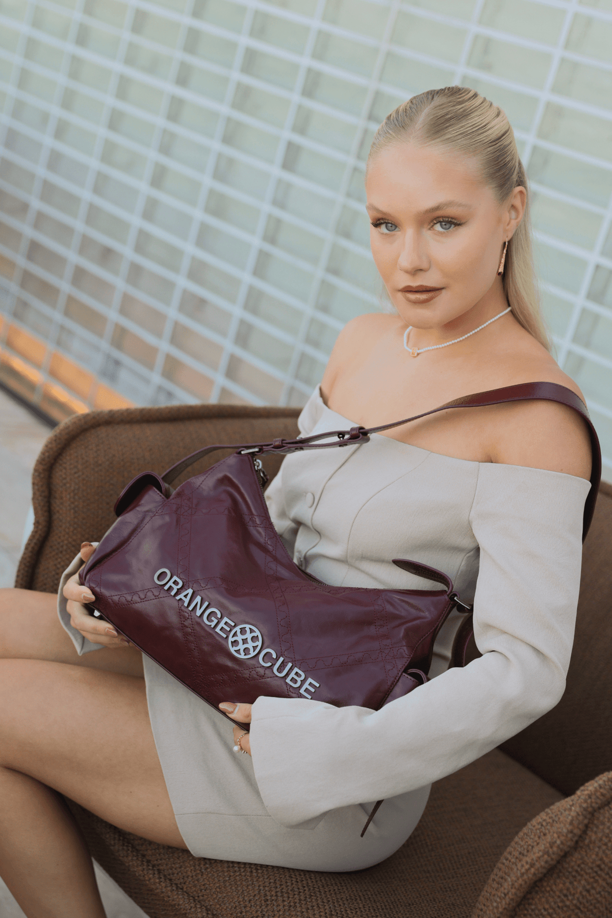 Metropolitan City Bag - Bordeaux Red - Bag | Orange Cube