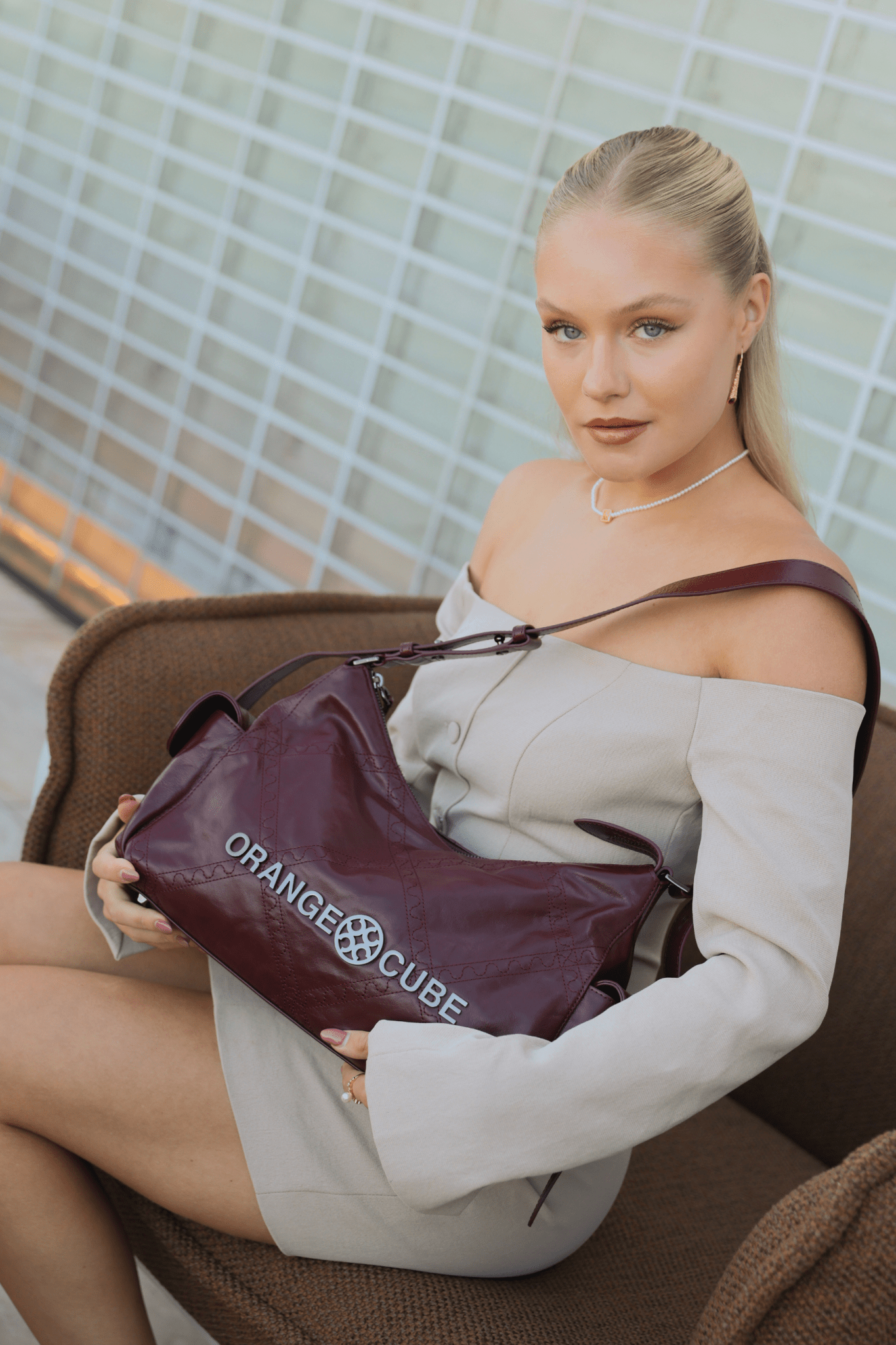 Metropolitan City Bag - Bordeaux Red - Bag | Orange Cube