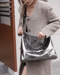 Metropolitan Crossbody Bag - Black Silver - Bag | Orange Cube