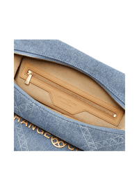 Metropolitan Crossbody Bag - Denim - Denim Crossbody Bag | Orange Cube