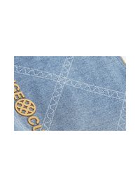 Metropolitan Crossbody Bag - Denim - Denim Crossbody Bag | Orange Cube