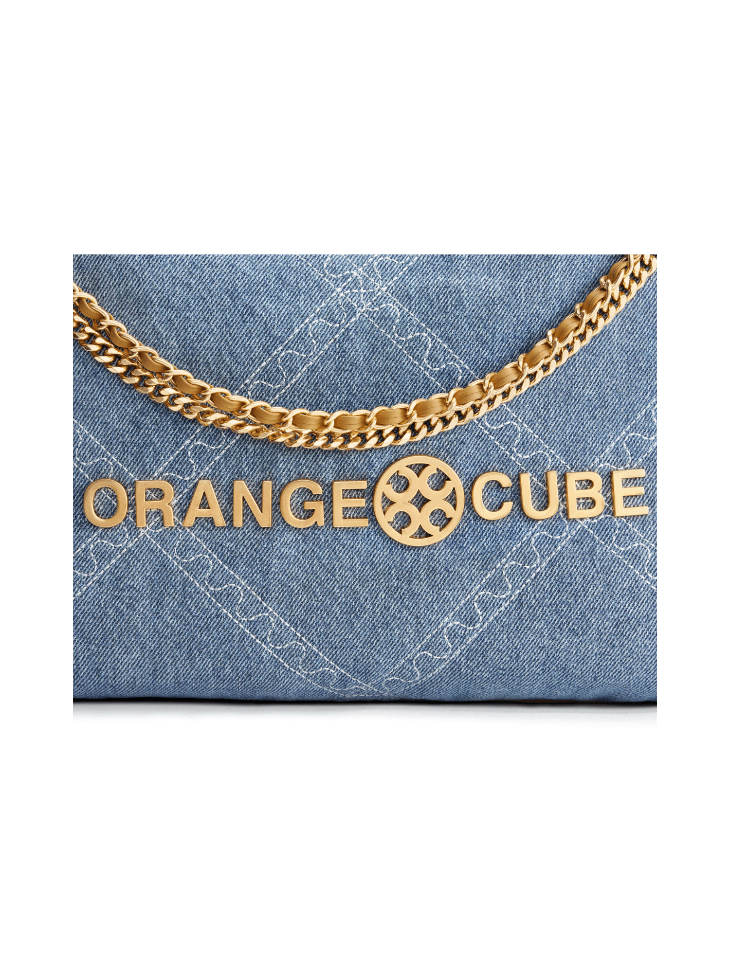 Metropolitan Crossbody Bag - Denim - Denim Crossbody Bag | Orange Cube