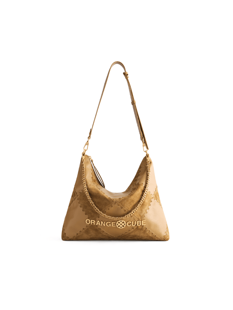 Metropolitan Crossbody Bag - Honey Brown - Bag | Orange Cube